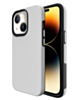 iPhone 14 Plus / 15 Plus Shock Absorption Protective Dual Layer Case - SILVER (Only Ground Shipping)