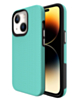 iPhone 14 Plus / 15 Plus Shock Absorption Protective Dual Layer Case - TEAL (Only Ground Shipping)