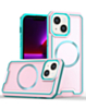 Non-Slip Translucent Matte Wireless Charging Case - TEAL for iPhone 15 (Only Ground Shipping)