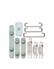 Hard Buttons for iPhone 15 / 15 Plus (Power / Volume / Switch) (Green)