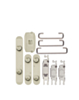 Hard Buttons for iPhone 15 / 15 Plus (Power / Volume / Switch) (YELLOW)