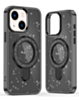Glitter Ring Stand Protective Case for iPhone 17E / 16E / 15 / 14 / 13 (BLACK) (Only Ground Shipping)