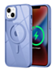 Shiny Magnetic Clear Cases - BLUE for iPhone 15 Plus (Only Ground Shipping)