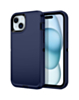 Heavy Duty Case for iPhone 14 Plus / 15 Plus (DARK BLUE & BLACK) (Only Ground Shipping)
