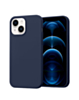 iPhone 14 Plus / 15 Plus Soft Solid Silicone Case (Full Buttom Cover) - NAVY BLUE (Only Ground Shipping)