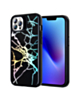 New Fashion Heavy Duty Case - BLACK MARBLE for iPhone 15 Pro (Only Ground Shipping)