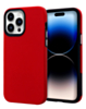 Shock Absorption Protective Dual Layer Case - RED for iPhone 15 Pro (Only Ground Shipping)