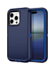 Heavy Duty Case for iPhone 15 Pro (NAVY BLUE) (Only Ground Shipping)