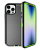 Heavy Duty Case for iPhone 15 Pro (BLACK & GREEN) (Only Ground Shipping)