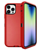 Heavy Duty Case for iPhone 15 Pro (RED & BLACK) (Only Ground Shipping)