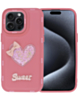 Luxury Sweet Fancy Soft Case - PINK for iPhone 15 Pro (Only Ground Shipping)