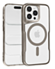 Glossy & Transparent Magnetic Case - TITANIUM for iPhone 15 Pro (Only Ground Shipping)