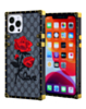 Luxury Square Case - LOVE BLUE for iPhone 15 Pro (Only Ground Shipping)
