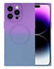 Dual Color Square Case with Wireless Charging - PURPLE & BLUE for iPhone 15 Pro (Only Ground Shipping)