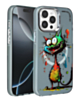 Animal Graffiti Design Wireless Charging Case - Style 9 for iPhone 15 Pro (Only Ground Shipping)