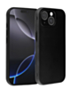 Full Cover New Design Silicone Case - BLACK for iPhone 14 Plus / 15 Plus (Only Ground Shipping)