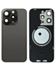 Back Glass with MagSafe Magnet for iPhone 15 Pro (NO LOGO) (BLACK TITANIUM)