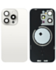 Back Glass with MagSafe Magnet for iPhone 15 Pro (NO LOGO) (WHITE TITANIUM)