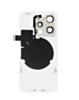 Clear Back Glass with Wireless NFC and MagSafe Magnet for iPhone 15 Pro (NO LOGO) (BLACK TITANIUM)