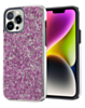 Bling Diamond Dual Layer Protection Case - PINK for iPhone 15 Pro (Only Ground Shipping)