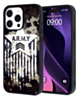 Printing Aluminum Plate Case - A.R.M.Y for iPhone 15 Pro (Only Ground Shipping)