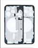 Middle Frame with Small Parts for iPhone 15 Pro (BLACK TITANIUM) (US Version)