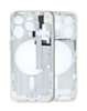 Middle Frame with Small Parts for iPhone 15 Pro (WHITE TITANIUM) (US Version)