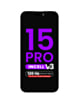 LCD Assembly for iPhone 15 Pro (True Tone Programming and IC Transfer NOT REQUIRED) (Aftermarket Incell / QV7 V3 / 120HZ)
