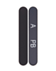 5G Glass Edge Strip for iPhone 15 / 15 Plus (BLACK)
