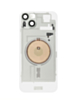 Clear Back Glass with Wireless NFC and MagSafe Magnet for iPhone 15 Plus (NO LOGO) (GREEN)