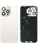 Back Glass with MagSafe Magnet & NFC & Flashlight Flex for iPhone 15 Pro Max (WHITE TITANIUM) (NO LOGO)