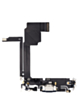 Order the premium charging port flex cable for iPhone 15 Pro Max in black titanium.