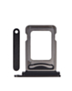 Dual Sim Card Tray for iPhone 15 Pro / 15 Pro Max (BLACK TITANIUM)