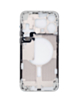 Middle Frame with Small Parts for iPhone 15 Pro Max (WHITE TITANIUM) (US Version) (OEM Pull B Grade)