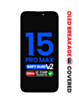 OLED Assembly for iPhone 15 Pro Max (Aftermarket Soft / QV8 / 120HZ (IC Transfer Eligible) (Exclusive OLED Breakage Warranty)
