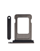 Single Sim Card Tray for iPhone 15 Pro / 15 Pro Max (BLACK TITANIUM)