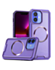 Non - Slip Translucent Matte Wireless Charging Case - PURPLE for iPhone 16 (Only Ground Shipping)