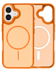 Dual Layer MagSafe Armor Case (ORANGE) for iPhone 16 (Only Ground Shipping)