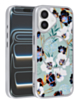 Dual Layer Flower Design Magsafe Cases - GREEN for iPhone 16 (Only Ground Shipping)