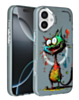 Animal Graffiti Design Wireless Charging Case - Style 9 for iPhone 16 (Only Ground Shipping)
