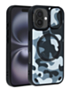 Camo Design Thin Magnetic Case with Camera Stand Kickstand - Style 4 for iPhone 16 (Only Ground Shipping)