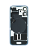 Back Glass with MagSafe Magnet & NFC & Flashlight Flex for iPhone 16 (NO LOGO) (ULTRAMARINE)