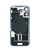 Back Glass with MagSafe Magnet & NFC & Flashlight Flex for iPhone 16 (NO LOGO) (PINK)