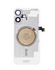 Clear Back Glass with Wireless NFC and MagSafe Magnet for iPhone 16 (NO LOGO) (ULTRAMARINE)