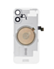 Clear Back Glass with Wireless NFC and MagSafe Magnet for iPhone 16 (NO LOGO) (WHITE)