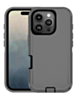 Heavy Duty Case for iPhone 16 (DARK GRAY & BLACK) (Only Ground Shipping)