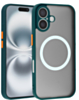 iPhone 16 Plus Wireless Charging Protector Matte Case - DARK GREEN (Only Ground Shipping)