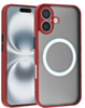Wireless Charging Protector Matte Case - RED for iPhone 16 (Only Ground Shipping)