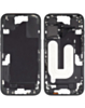 Middle Frame with Photo Capture Button and Small Parts for iPhone 16 (BLACK) (US Version)