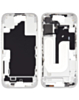Middle Frame with Photo Capture Button and Small Parts for iPhone 16 (WHITE) (US Version)
